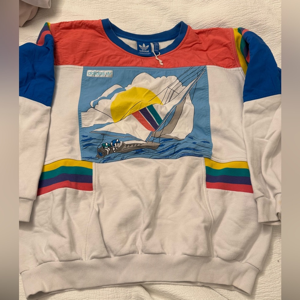 Adidas Colorful Sailing Sweatshirt